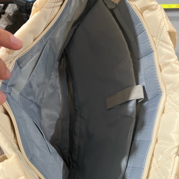 Beijo Beige Quilted Tote Bag - Picture 3 of 3